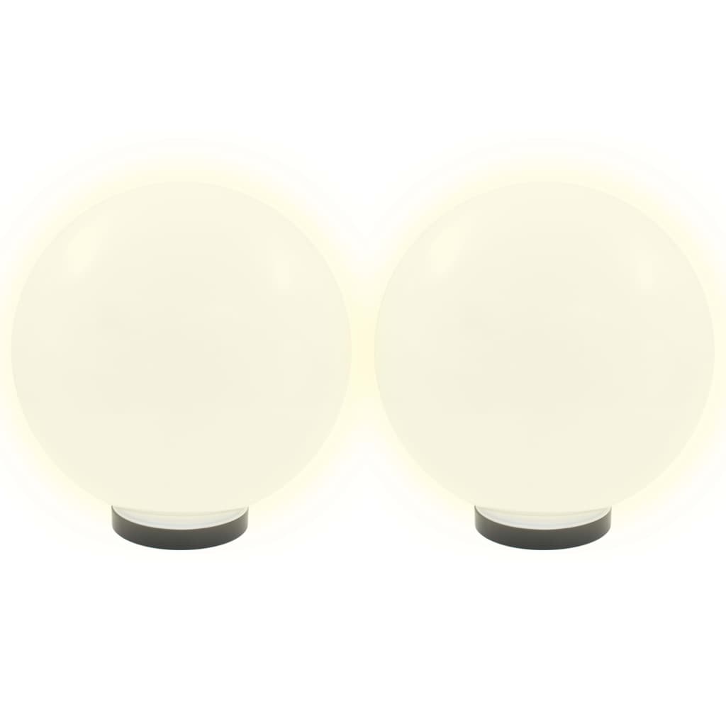 LED lempos, rutulio formos, 4vnt., sferinės, 30cm, PMMA