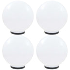 LED lempos, rutulio formos, 4vnt., sferinės, 40cm, PMMA