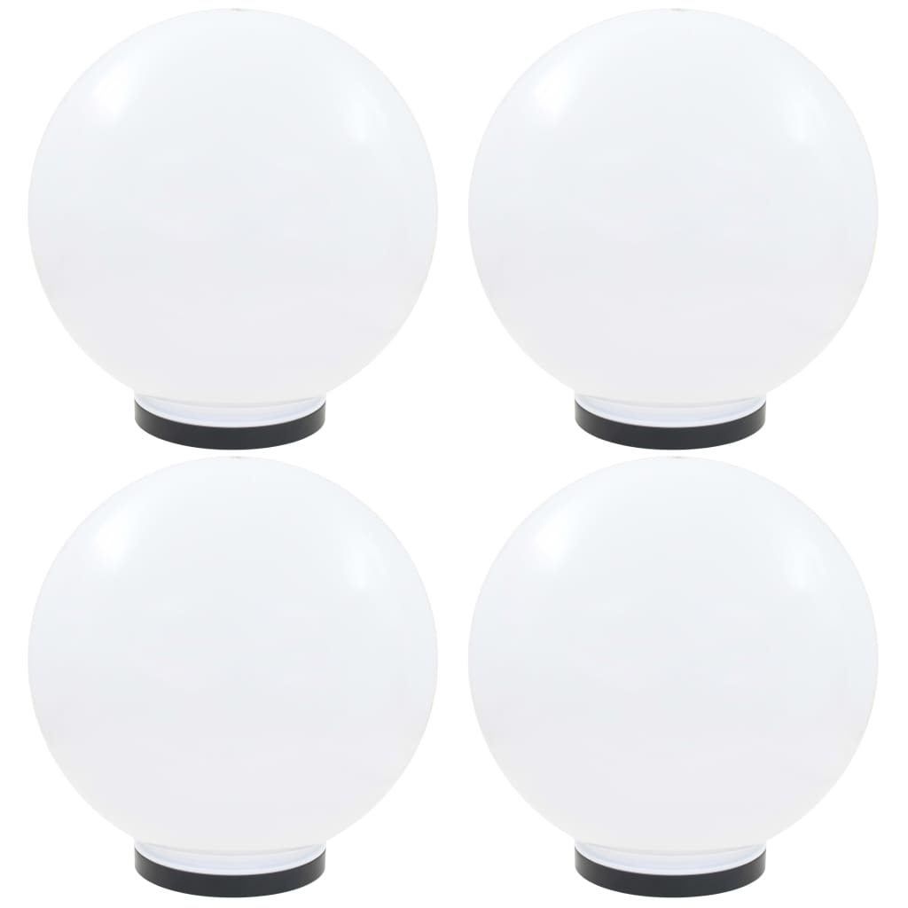 LED lempos, rutulio formos, 4vnt., sferinės, 40cm, PMMA