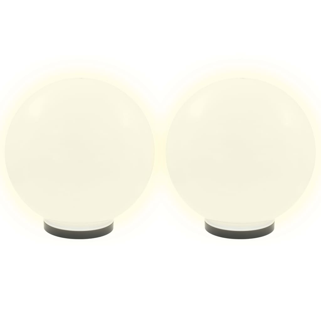 LED lempos, rutulio formos, 4vnt., sferinės, 40cm, PMMA