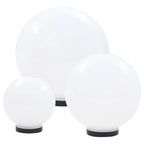 LED lempų rink., rut. form., 6d., sferiniai, 20/30/40cm, PMMA