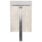 Aviator rašomasis stalas, sidabrinės sp., 112x50x76cm, metalas
