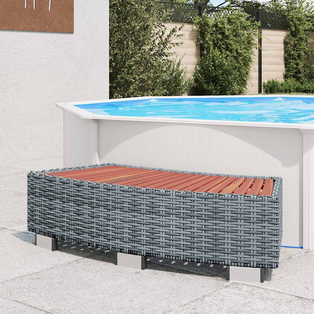SPA laiptelis, poliratanas, 92x45x25 cm, s