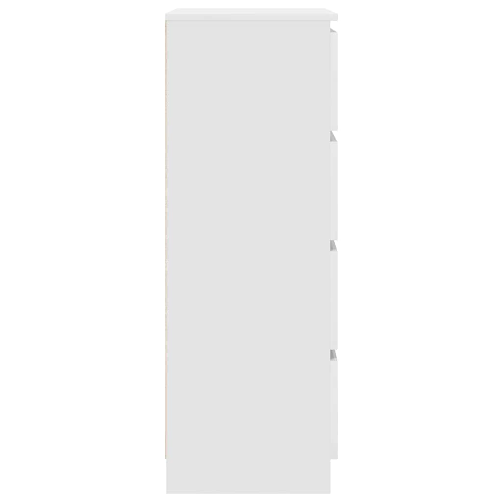 Šoninė spintelė, baltos, 60x35x98,5cm,mediena