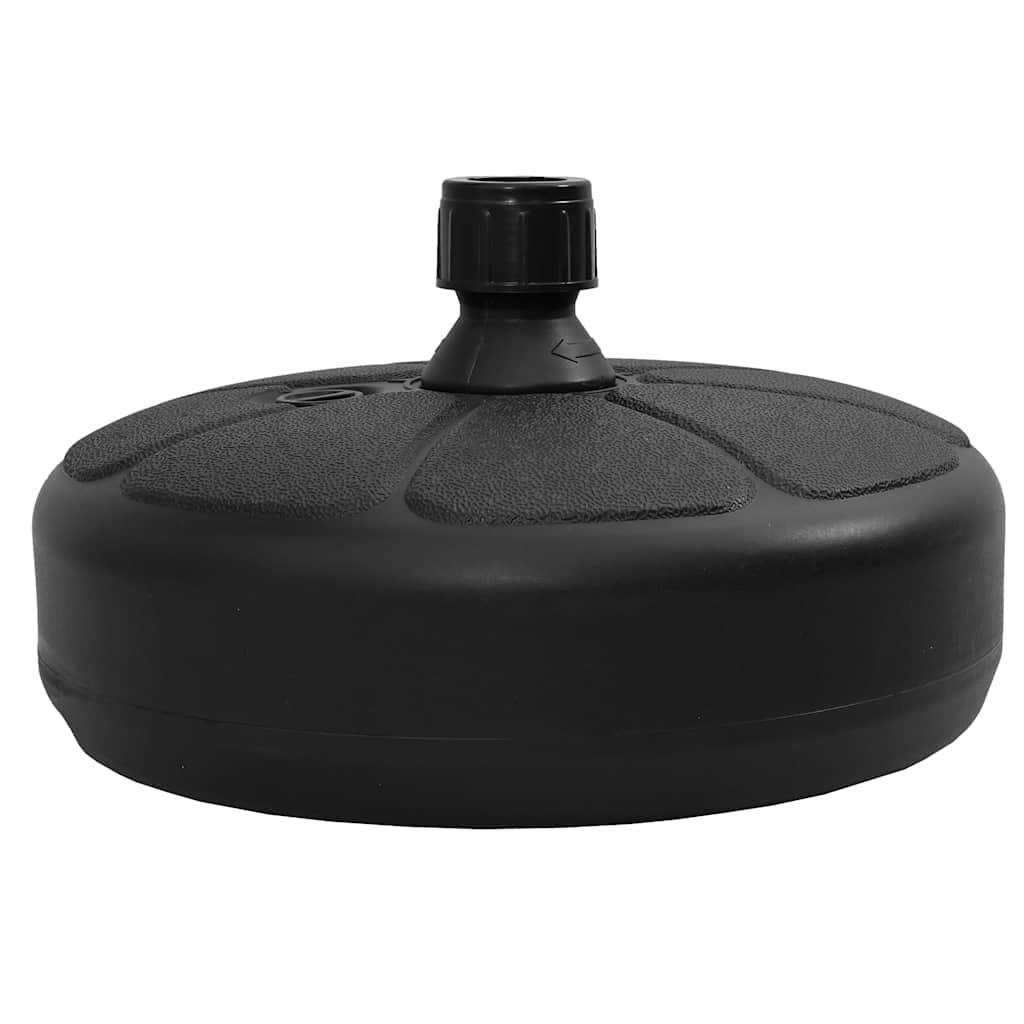 Skėčio pagrindas, juodas, pildomas smėliu/vandeniu, 15l