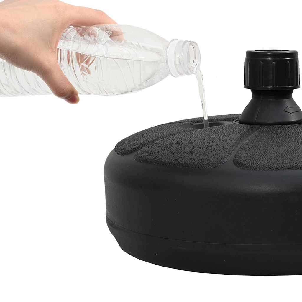 Skėčio pagrindas, juodas, pildomas smėliu/vandeniu, 15l