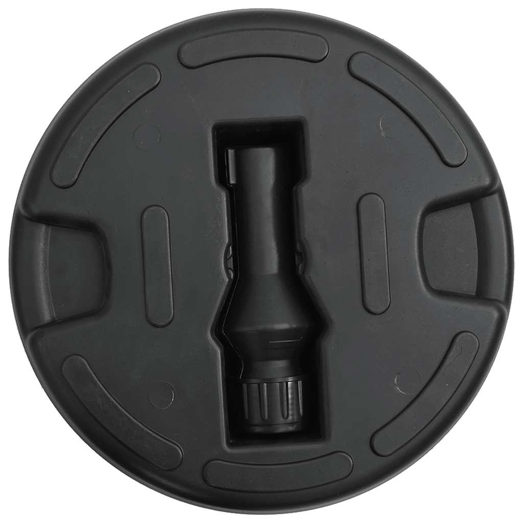 Skėčio pagrindas, juodas, pildomas smėliu/vandeniu, 15l