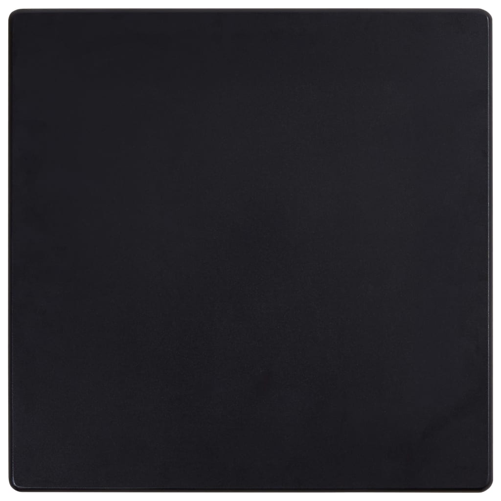 Baro stalas, juodos spalvos, 60x60x111cm, MDF