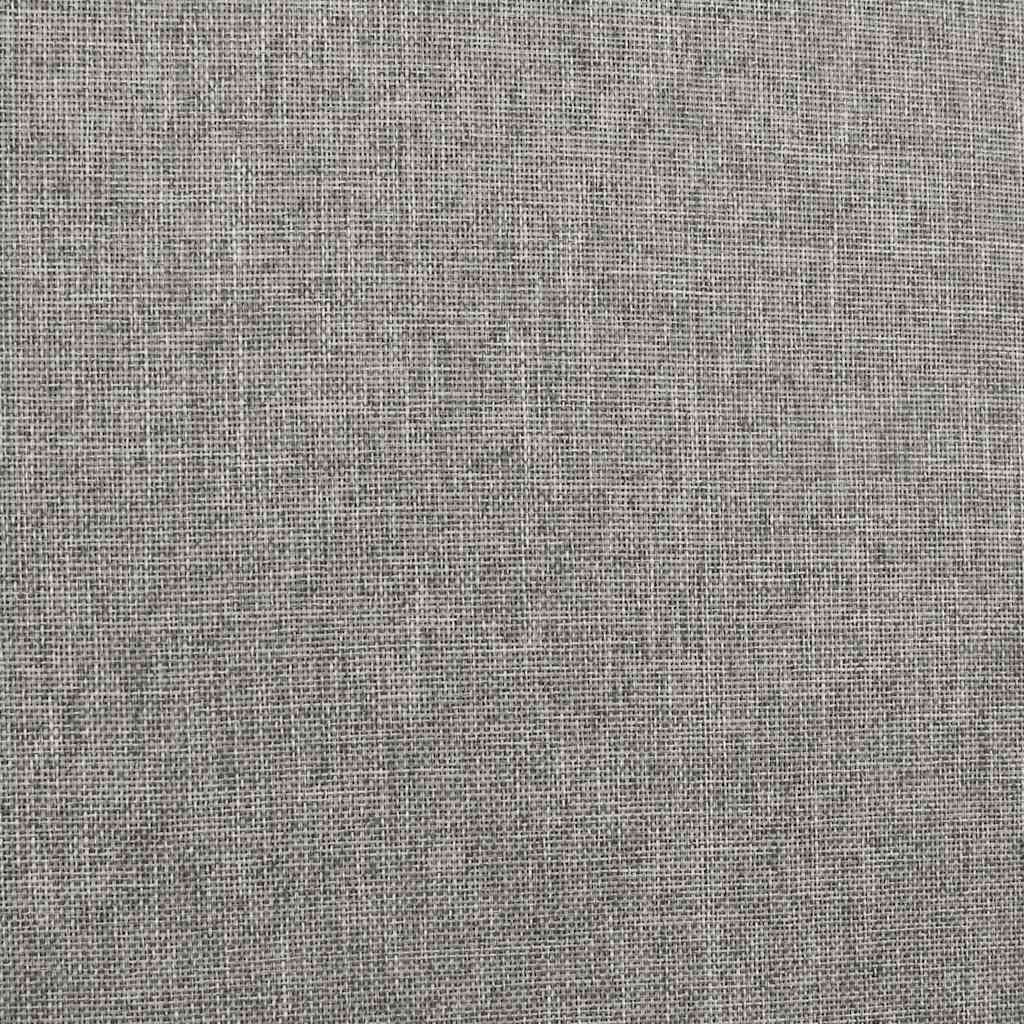 Lovos rėmas su daiktadėže, šviesiai pilkas, 160x200cm, audinys