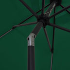 Sodo skėtis su LED ir aliuminio stulpu, 300cm