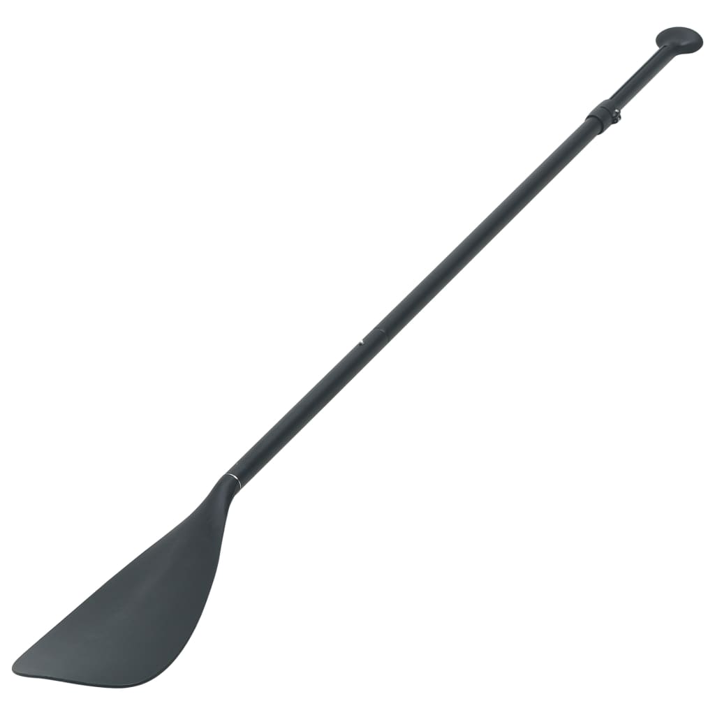 Irklentės irklas, juodos spalvos, 215cm, aliuminis