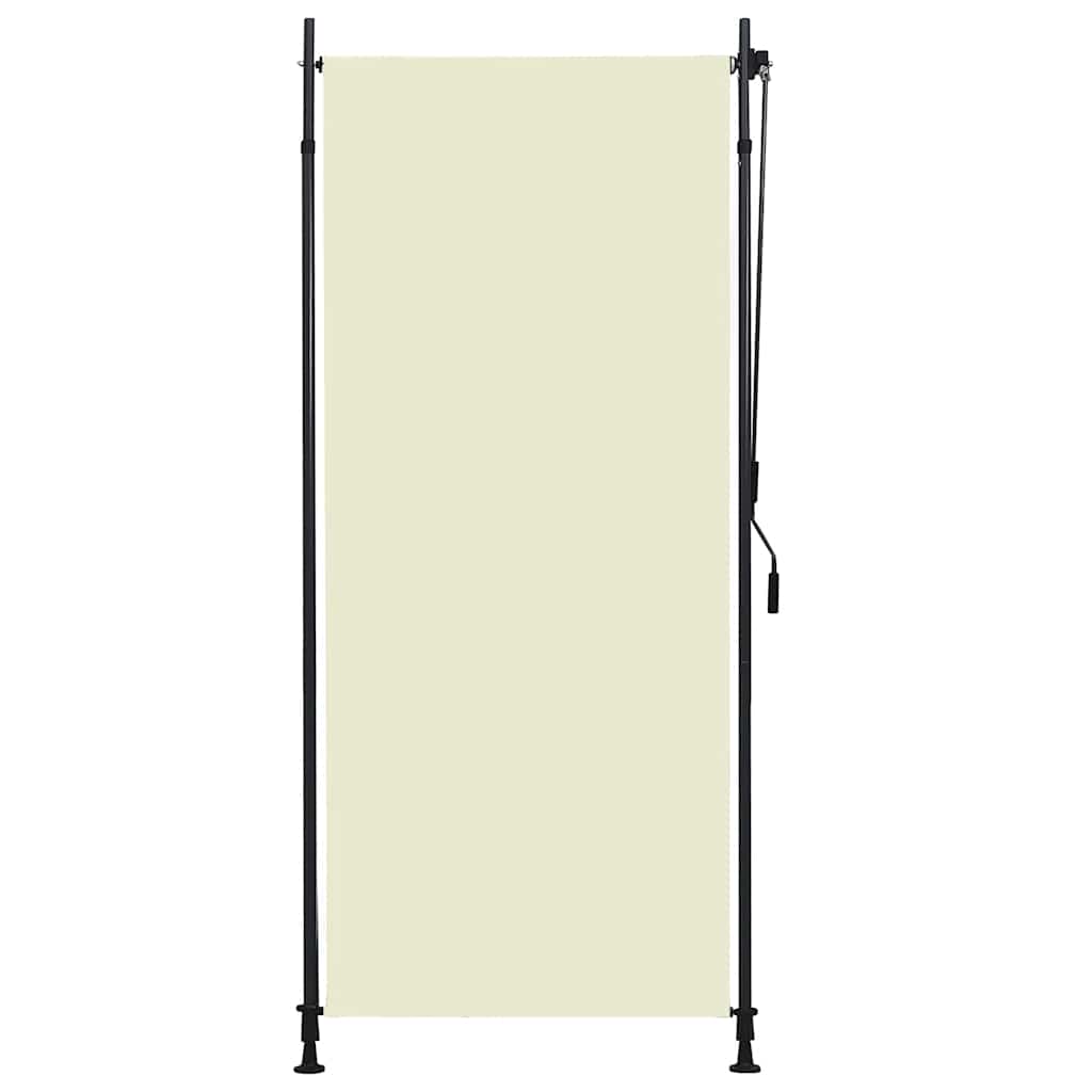 Lauko roletas, kreminės spalvos, 100x270cm