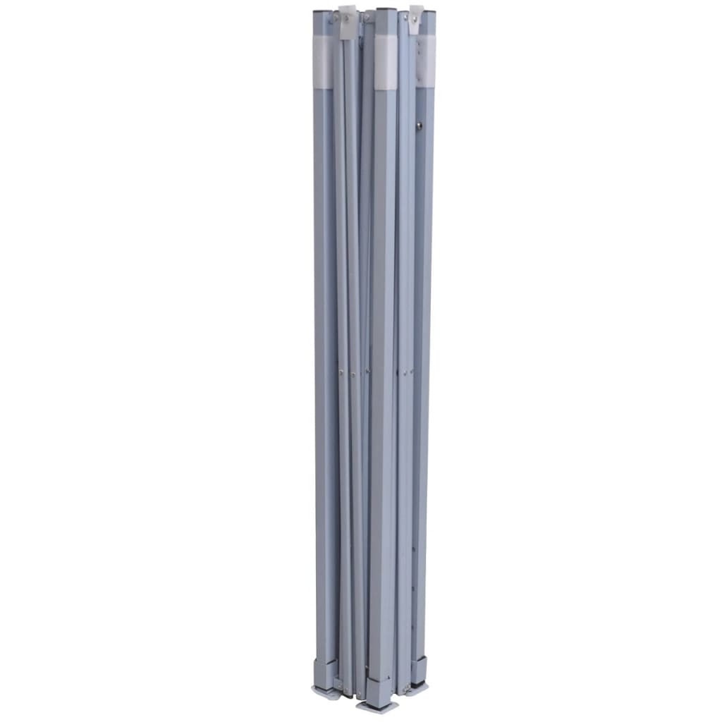 Proginė palapinė su 10 sienomis, antracito, 6x4m, HDPE