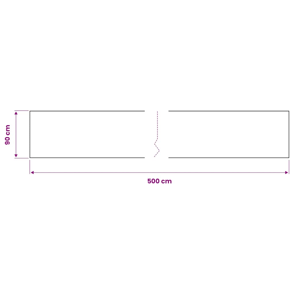 Lipni plėvelė baldams, baltos, 500x90cm, PVC