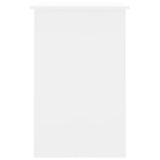 Rašomasis stalas, baltos spalvos, 100x50x76cm, apdirbta mediena