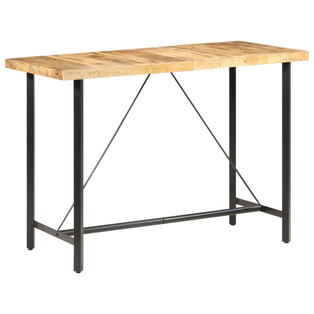 Baro staliukas, 150x70x107cm, neapdorota mango mediena