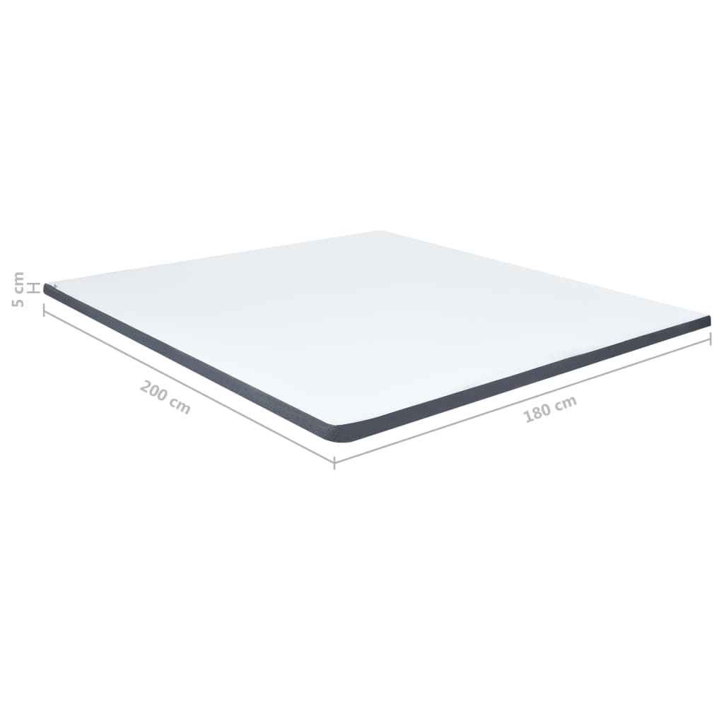 Antčiužinis lovai su spyruokliniu čiužiniu, 200x180x5cm, vidutinio minkštumo