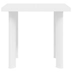 Sodo stalas, baltos spalvos, 80x75x72cm, plastikas