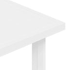 Sodo stalas, baltos spalvos, 80x75x72cm, plastikas