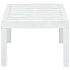Sodo stalas, baltos spalvos, 78x55x38cm, plastikas
