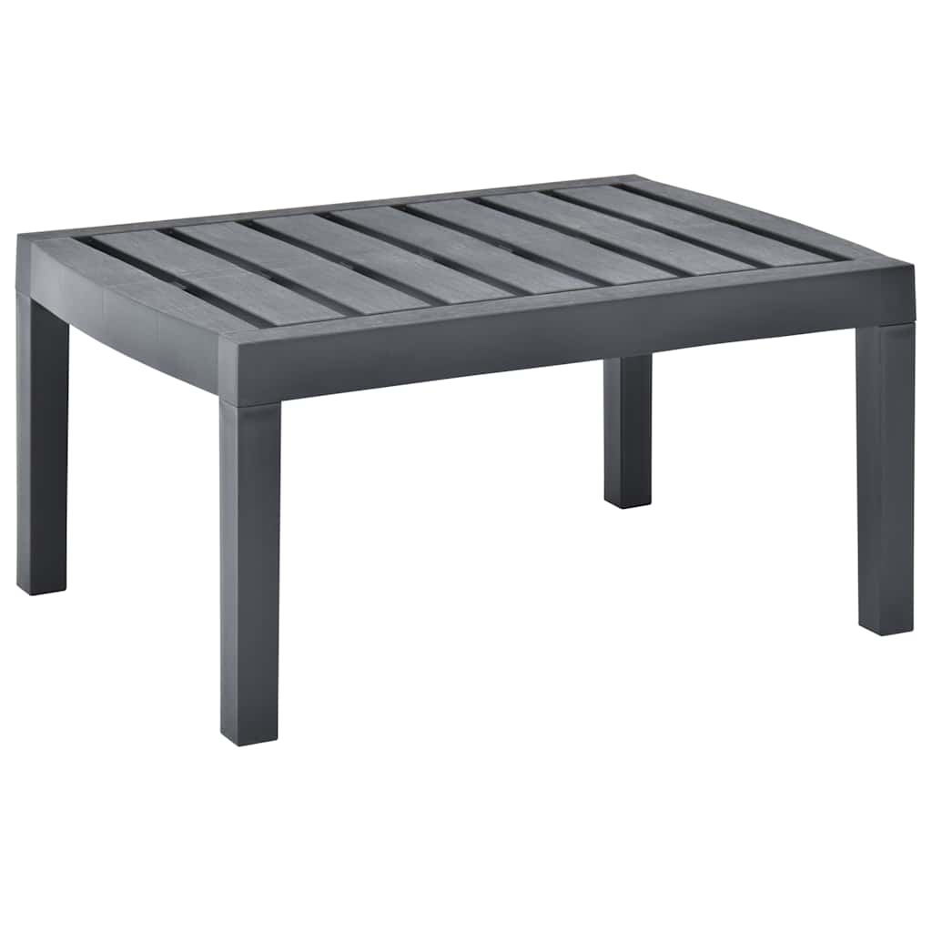 Sodo stalas, baltos spalvos, 78x55x38cm, plastikas