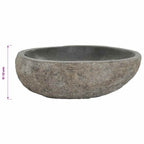 Praustuvas, (29-38)x(24-31)cm, upės akmuo, ovalo formos