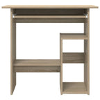 Rašomasis stalas, sonoma ąžuolo, 80x45x74cm, apdirbta mediena