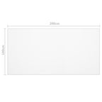 Stalo apsauga, permatoma, 200x100cm, 1,6mm, PVC