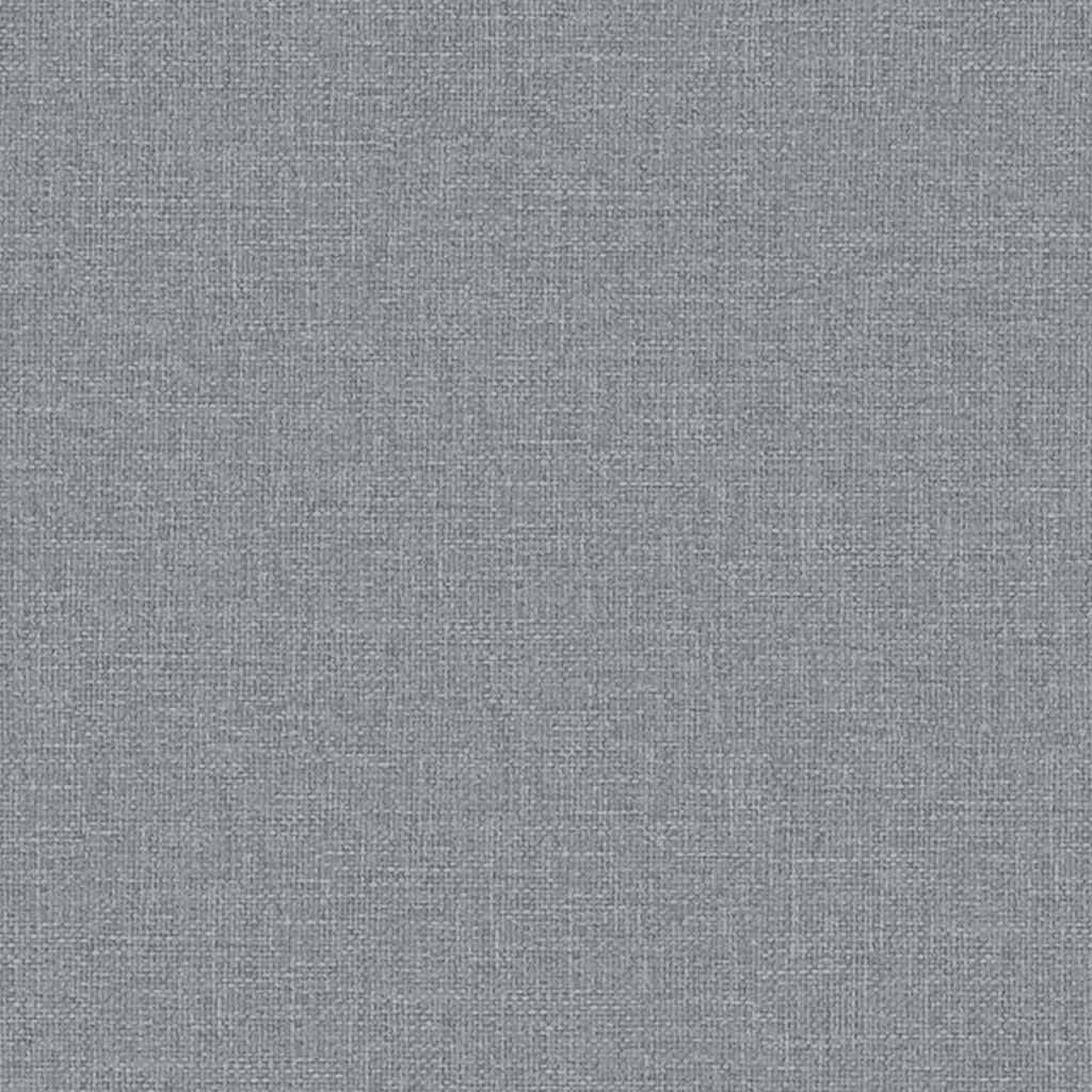 Atlošiamas krėslas, šviesiai pilkos spalvos, audinys