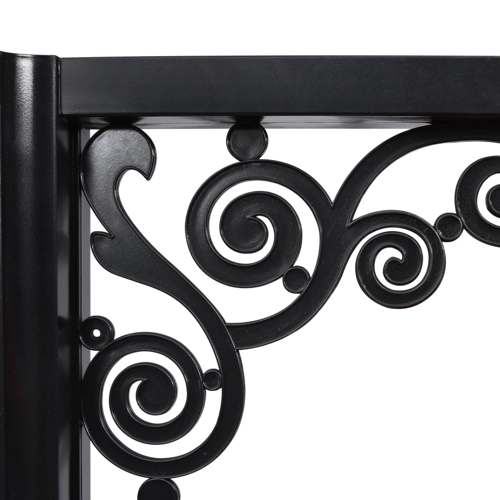 vidaXL Sieninis žibintas su LED/Kalėdų Seneliu, raudonas, 40x27x45cm