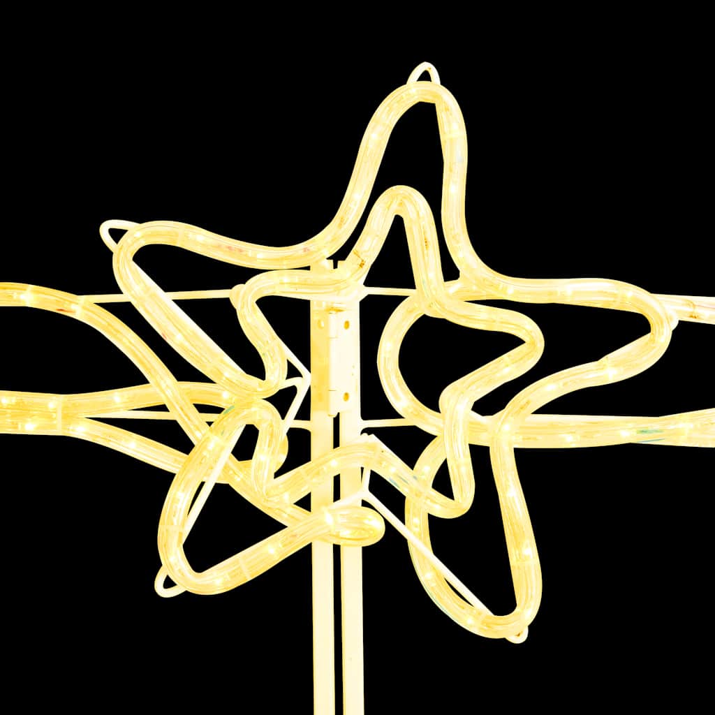 vidaXL Kalėdų dekoracija Kristaus gimimas, 116x41x87cm, 240 LED