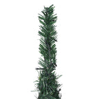 Išskleidžiama apšviesta dirbtinė Kalėdų eglutė, žalia, 210cm