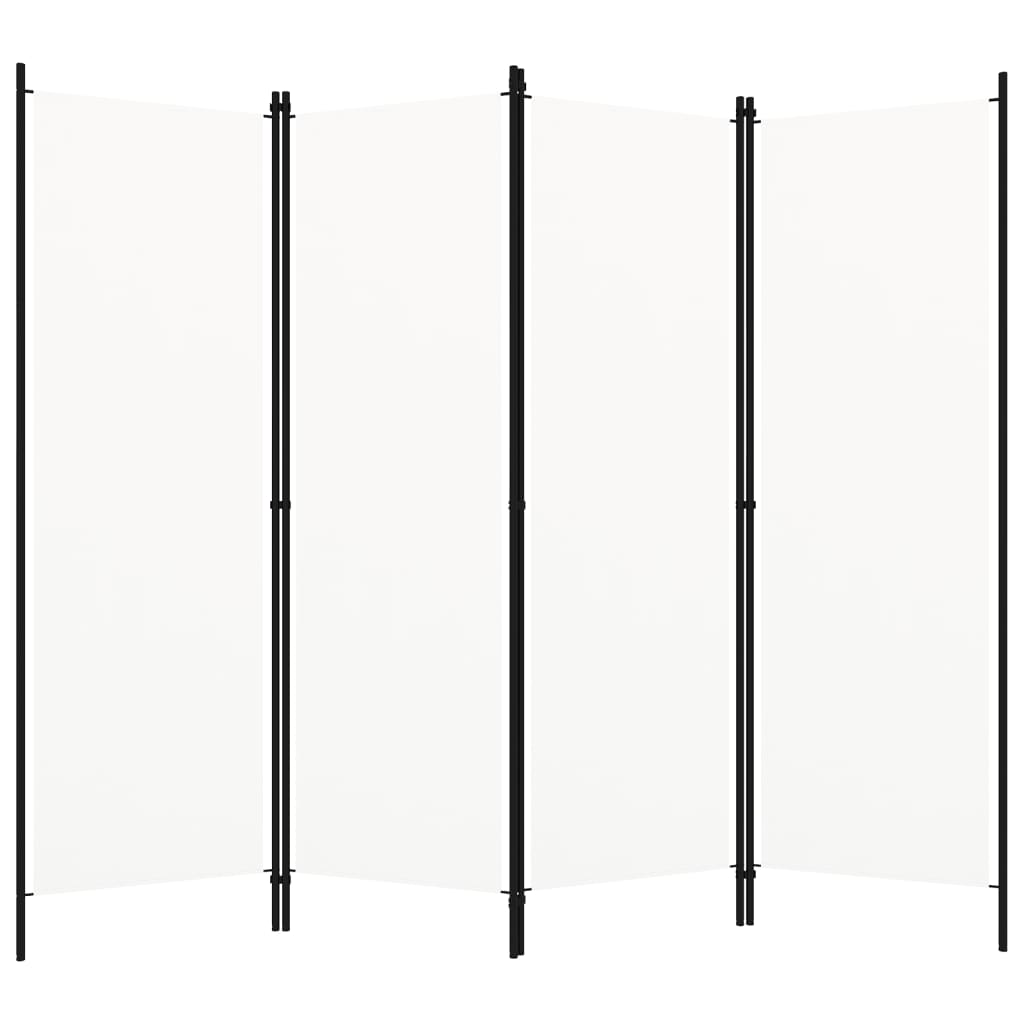 Kambario pertvara, baltos spalvos, 200x180cm