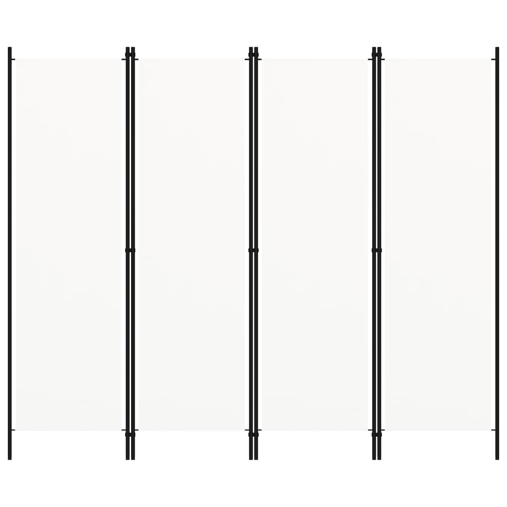 Kambario pertvara, baltos spalvos, 200x180cm