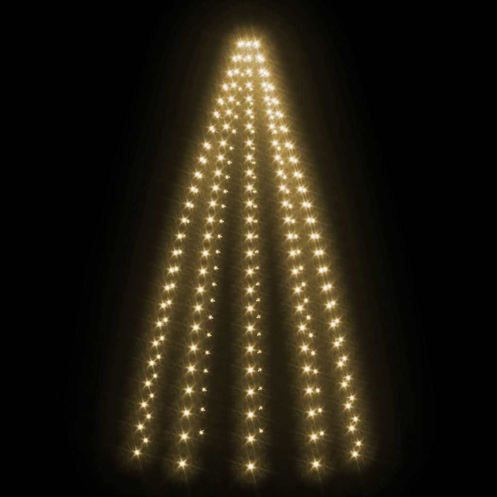Kalėdinė girlianda eglutei-tinklas su 250 LED lempučių, 250cm