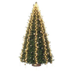 Kalėdinė girlianda eglutei-tinklas su 400 LED lempučių, 400cm