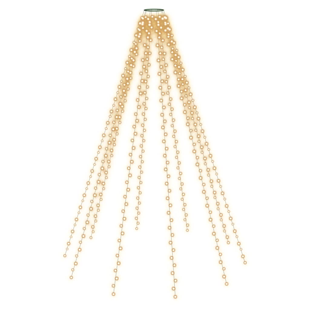 vidaXL Kalėdinė girlianda eglutei-tinklas su 400 LED lempučių, 400cm