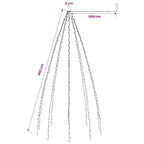 Kalėdinė girlianda eglutei-tinklas su 400 LED lempučių, 400cm