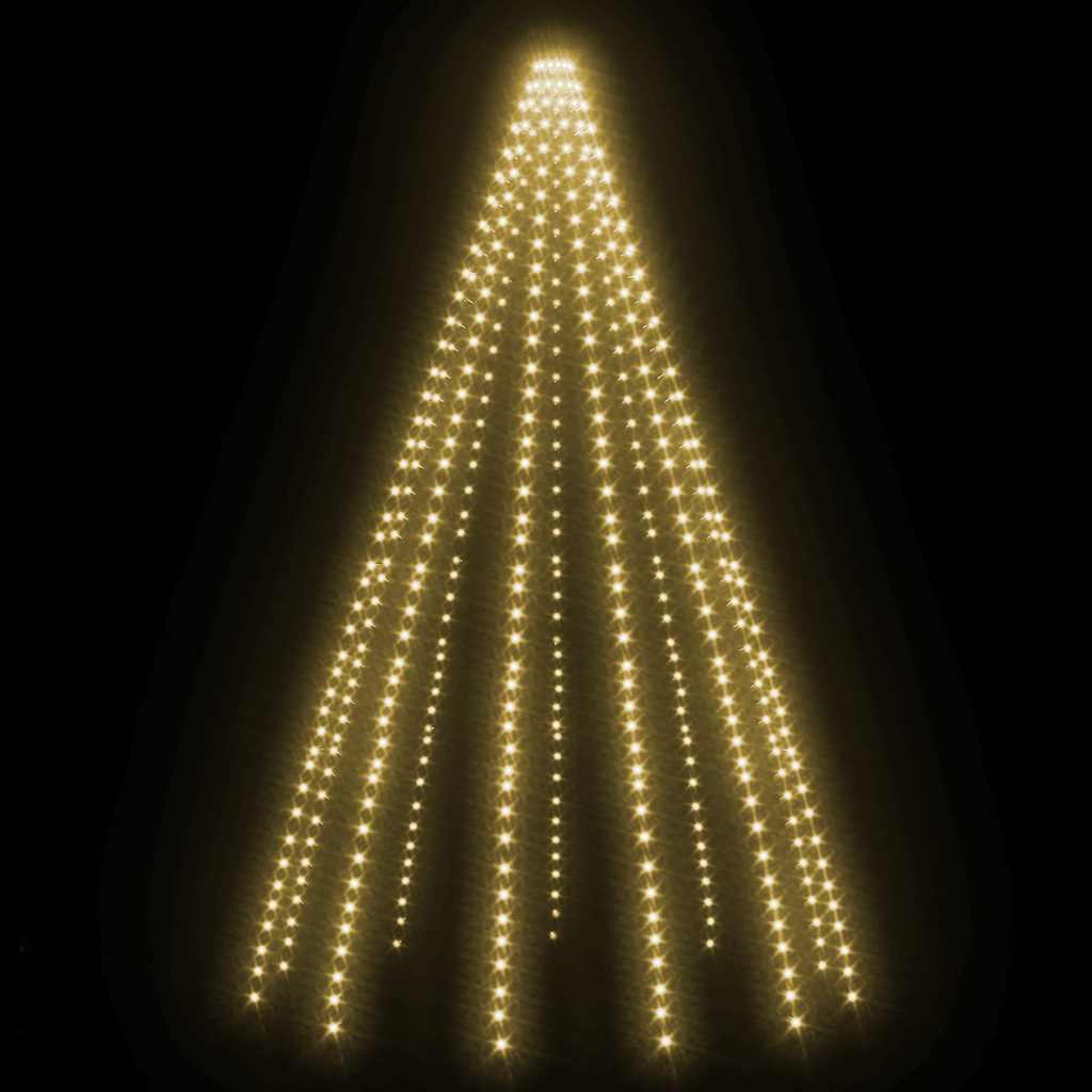 Kalėdinė girlianda eglutei-tinklas su 500 LED lempučių, 500cm