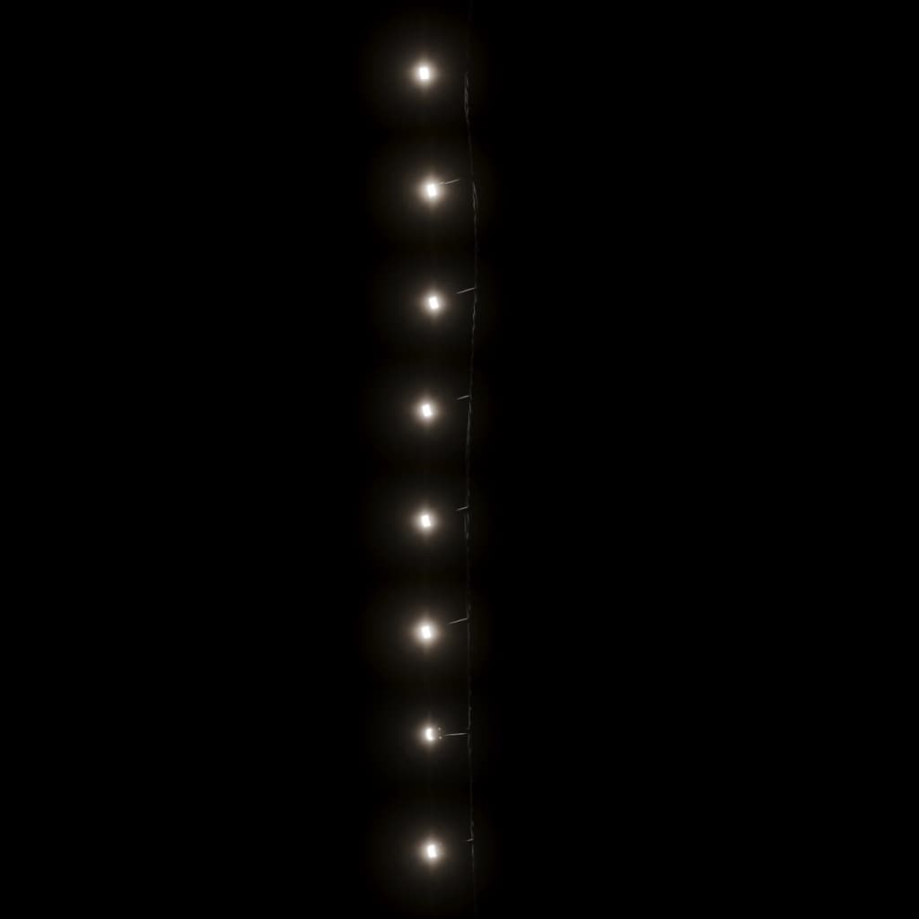 Girlianda su 2000 LED lempučių, šalta balta, 200mm, IP44