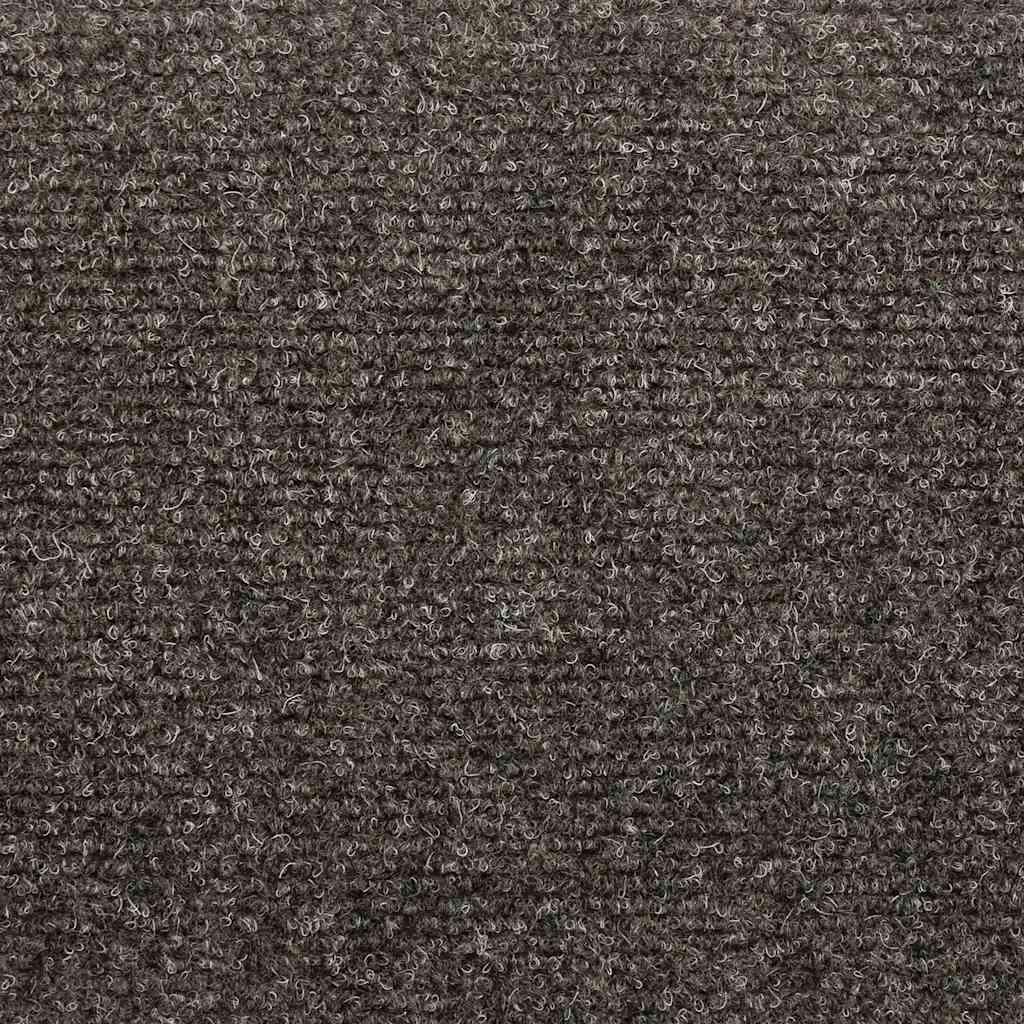 Laiptų kilimėliai, lipnūs, 15 vnt., 56x17x3 cm, antracito spalvos, pusapvaliai