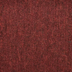 Laiptų kilimėliai, 15 vnt., 56x17x3 cm, bordo spalvos, pusapvaliai