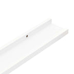 Lentynos nuotraukų rėmeliams, 2vnt., baltos, 80x9x3cm, MDF