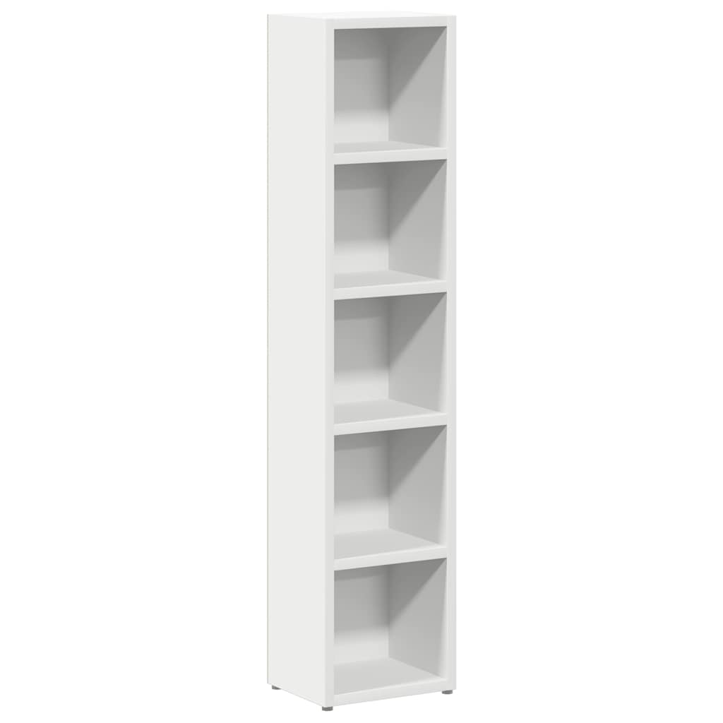 Spintelės kompaktiniam diskam, 2vnt., baltos, 21x16x93,5cm, MDP