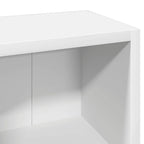 Spintelės kompaktiniam diskam, 2vnt., baltos, 21x16x93,5cm, MDP