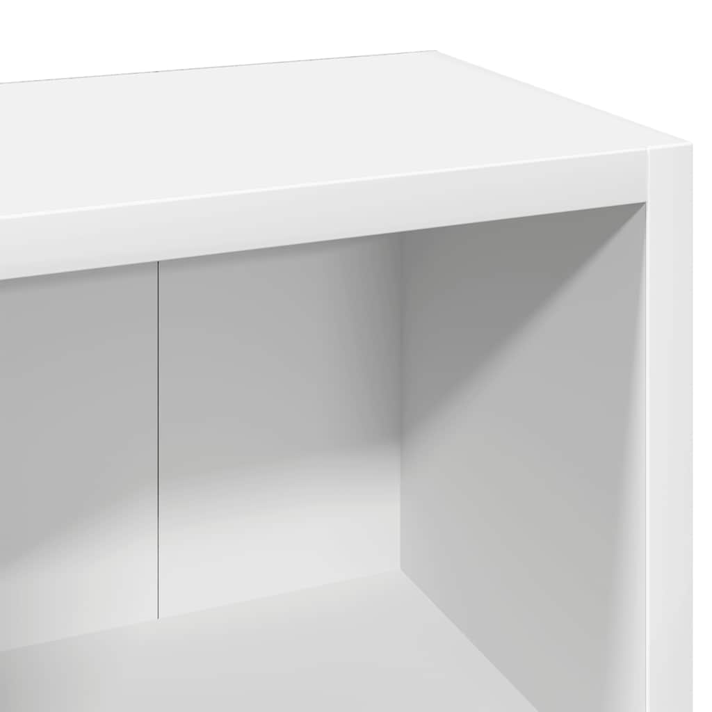 Spintelės kompaktiniam diskam, 2vnt., baltos, 21x16x93,5cm, MDP