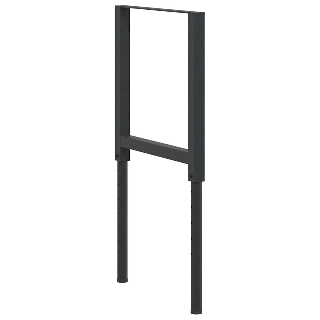 Darbastalio rėmai, 2vnt., juodi, 55x(69-95,5)cm, metalas