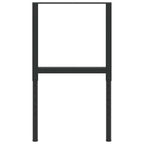 Darbastalio rėmai, 2vnt., juodi, 55x(69-95,5)cm, metalas