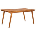 Sodo stalas, 150x90x75cm, akacijos medienos masyvas