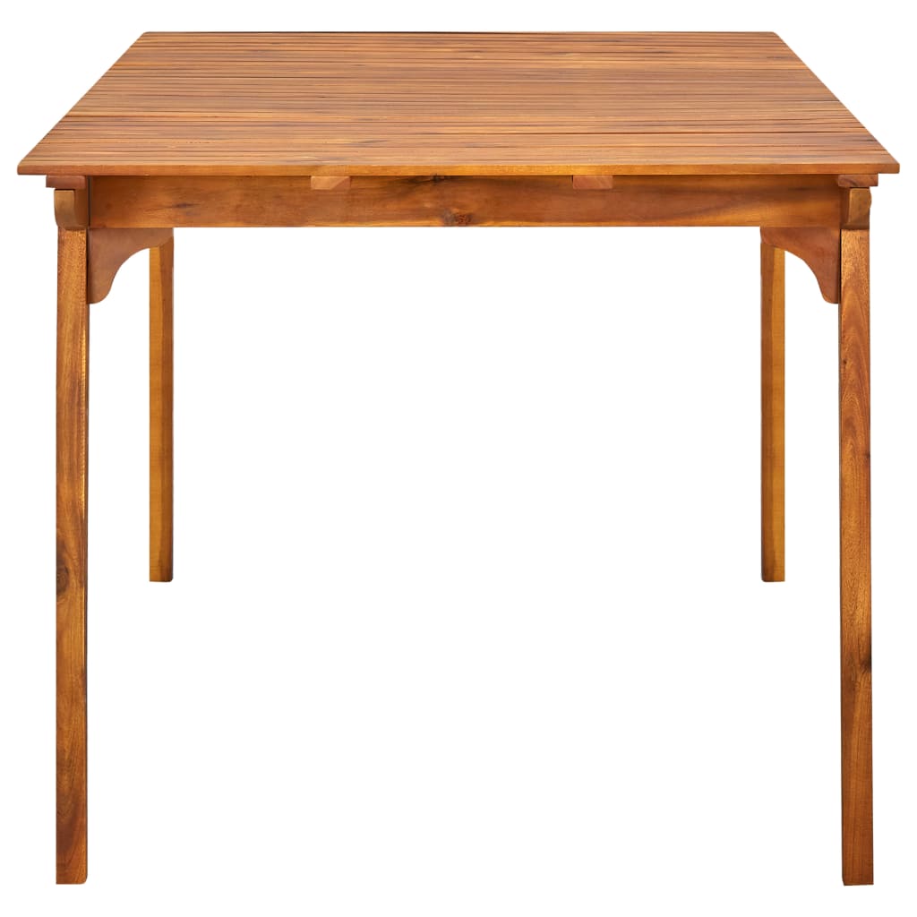 Sodo stalas, 150x90x75cm, akacijos medienos masyvas